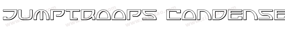 Jumptroops Condensed字体转换